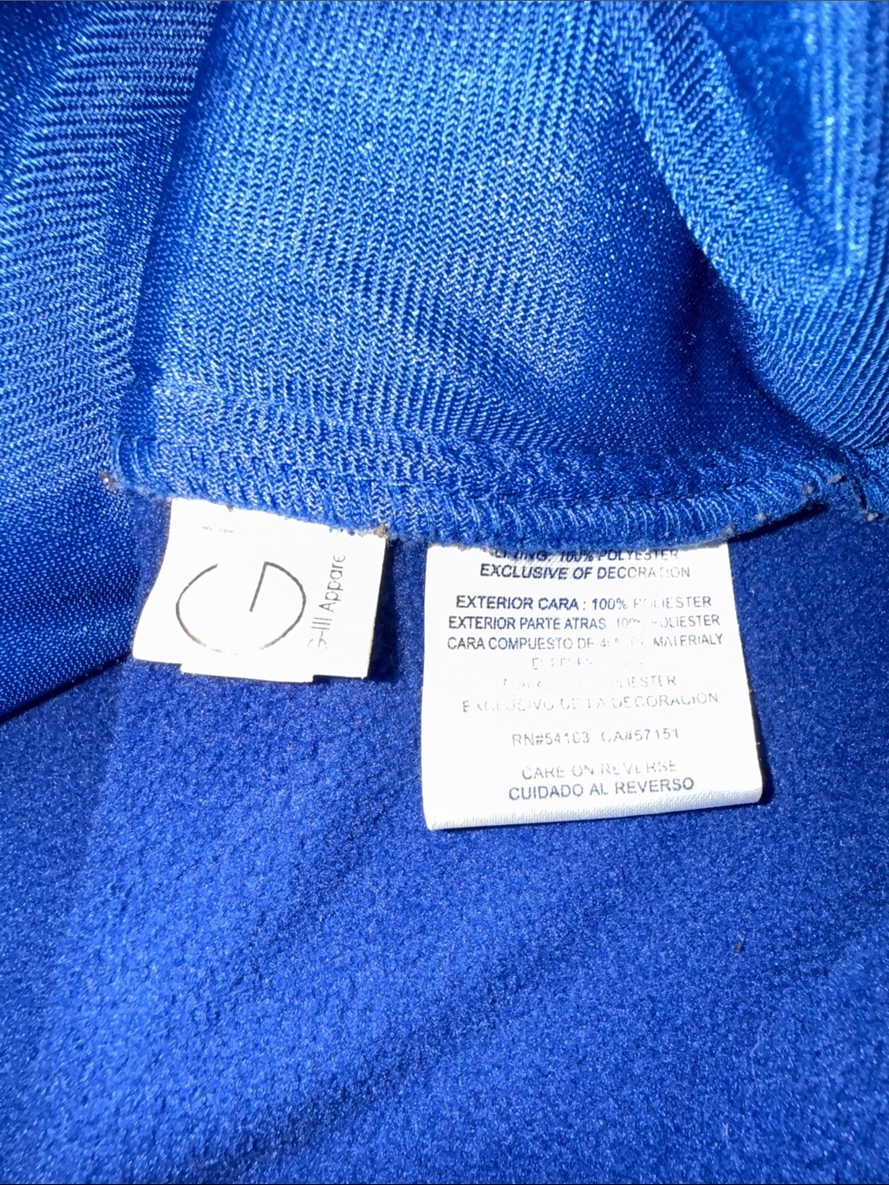 NFL Colts Navy Blue Jacket with White Trim - Picture 5 of 10